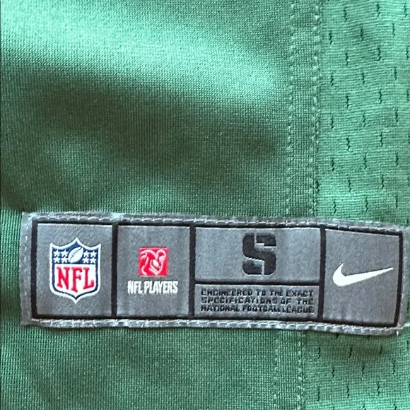 Youth size Small (8) Green and Gold Jersey with Number 12 New with tags - Picture 7 of 16